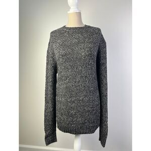 Lucky Brand Marled Knit Preppy Sweater‎ Crew Neck Classic Casual Pullover L/G